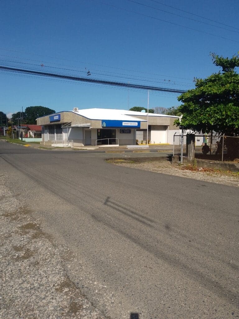 Bank National of Costa Rica . puerto jimenez osa penisula  