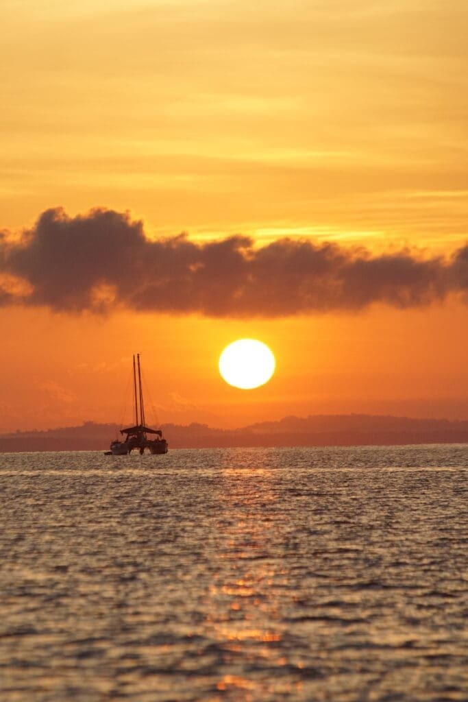 sun rise osa peninsula costa rica